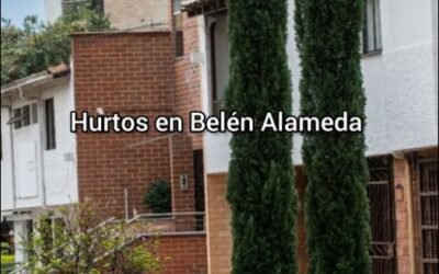 ¿Qué pasa con los robos a las casas de Belén?